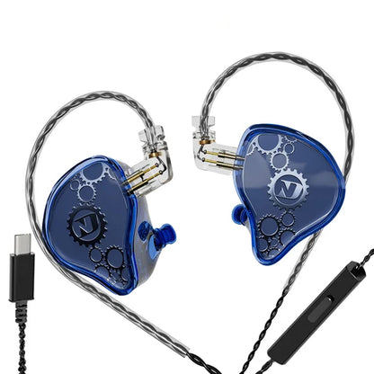 ND Venus Dynamic Driver HiFi IEM blue type c