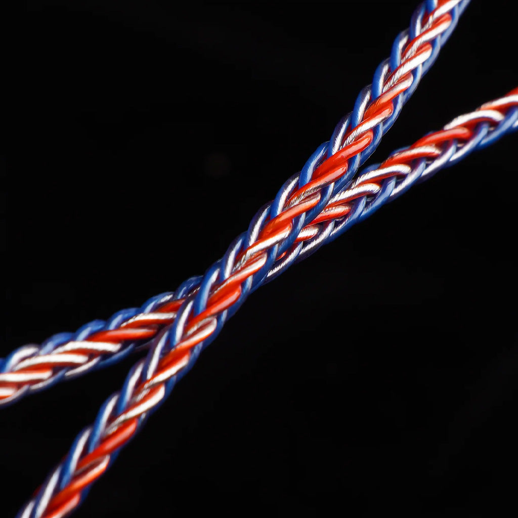 NiceHCK NewGarden 8 Core OFC Silver-Plated IEM Cable – Concept Kart