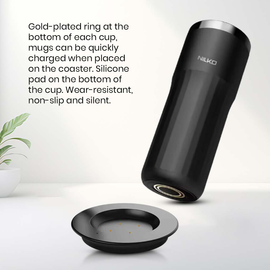 NiLKO N1 Pro 355ml Temperature Control Smart Travel Mug with LED Display