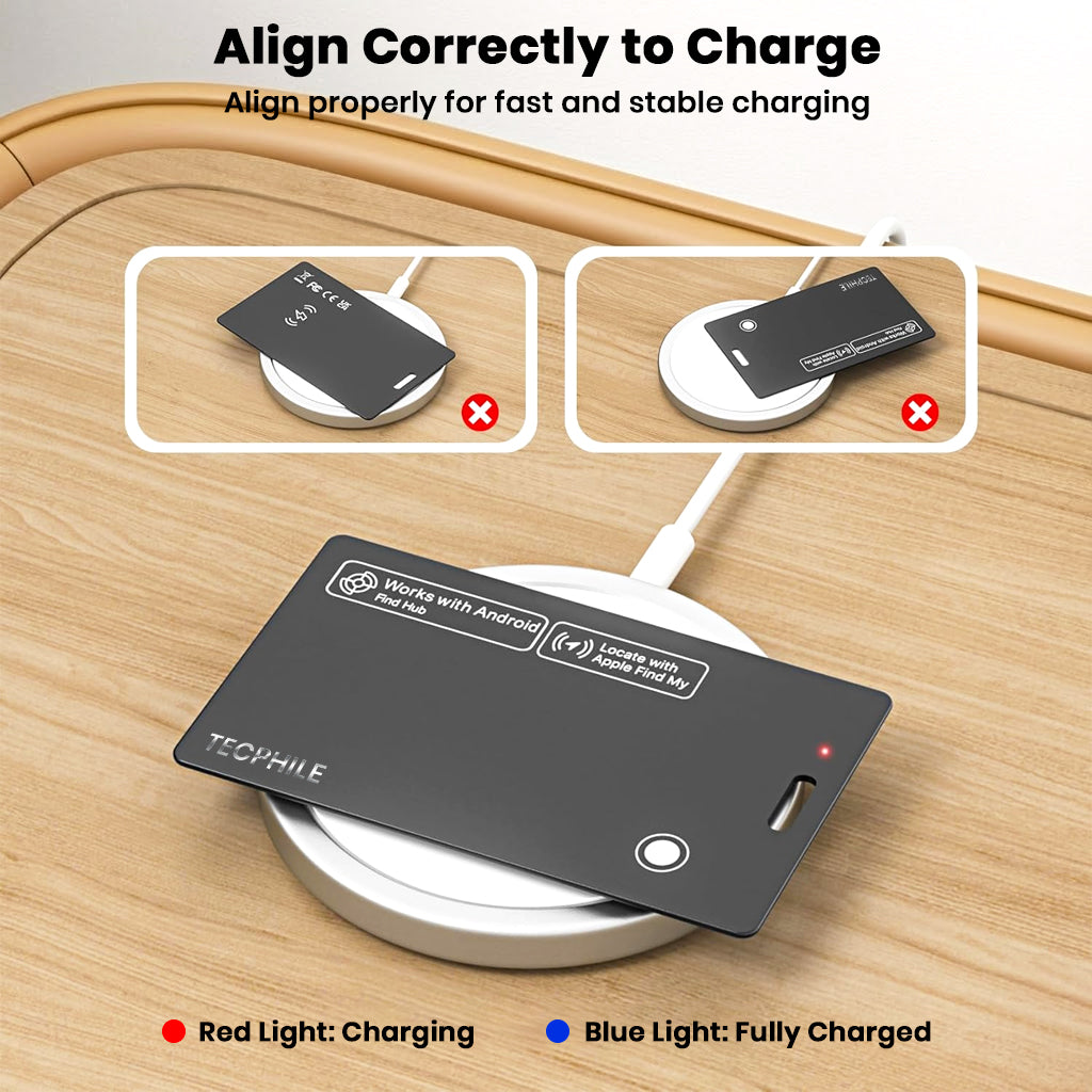 Nutale – Card Tracker Smart Air Tag for Apple & Android Rechargeable Bluetooth Finder