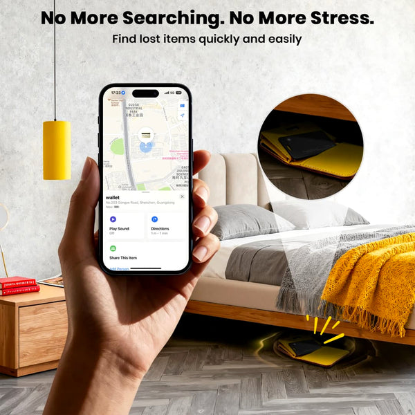 Nutale – Card Tracker Smart Air Tag for Apple & Android Rechargeable Bluetooth Finder - 9