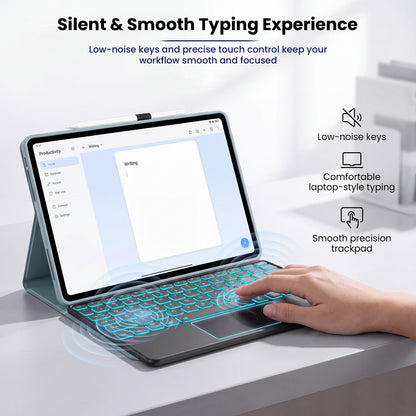OP121 Keyboard Case for OnePlus Pad 2/ Pad Pro/Oppo Pad 3 Pro 12.1-inch