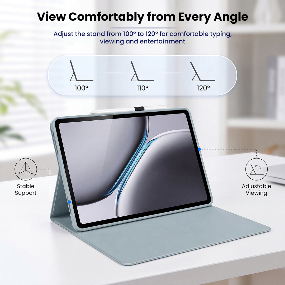 OP121 Keyboard Case for OnePlus Pad 2/ Pad Pro/Oppo Pad 3 Pro 12.1-inch