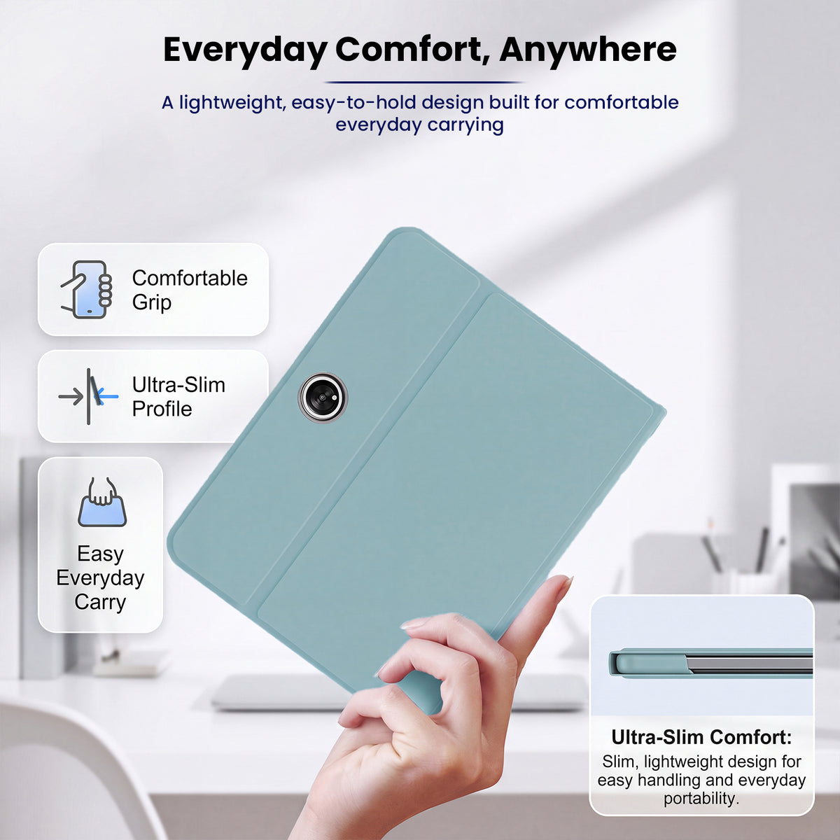 OP121 Keyboard Case for OnePlus Pad 2/ Pad Pro/Oppo Pad 3 Pro 12.1-inch