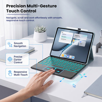OP121 Keyboard Case for OnePlus Pad 2/ Pad Pro/Oppo Pad 3 Pro 12.1-inch