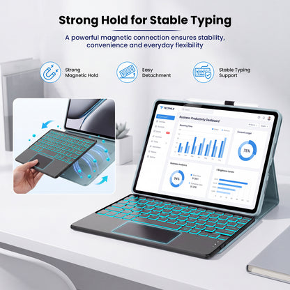 OP121 Keyboard Case for OnePlus Pad 2/ Pad Pro/Oppo Pad 3 Pro 12.1-inch