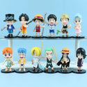 One Piece Set of 12 Figurines Anime Action Figures - 1