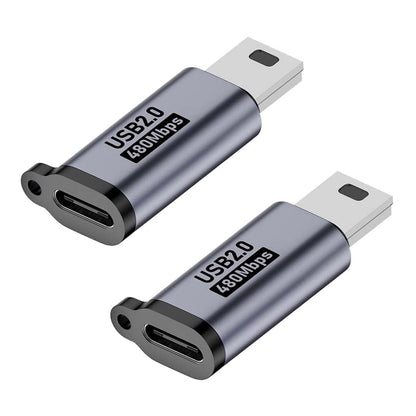 TECPHILE- Type-C USB 2.0 OTG Adapter Connector