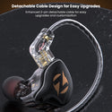 QKZ- AK9 Pro 11mm Dynamic Driver In-Ear Monitor - 10