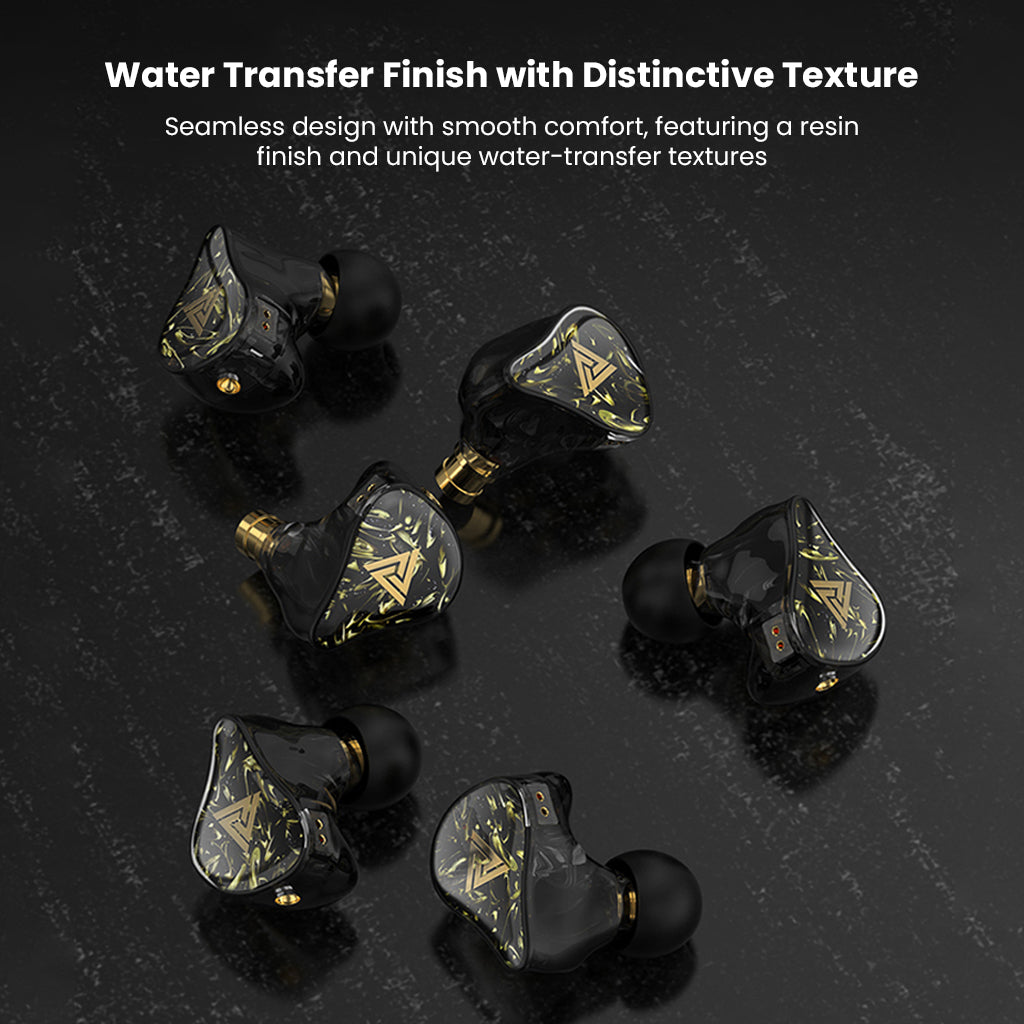 QKZ - Kaiser 10mm Dual Dynamic Driver HiFi In-Ear Monitor Earphones