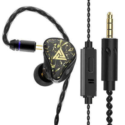 QKZ - Kaiser 10mm Dual Dynamic Driver HiFi In-Ear Monitor Earphones