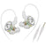 QKZ AK6 Ultra In Ear Monitors White Variant