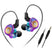 QKZ AK6 Ultra In Ear Monitors Multi Color Variant