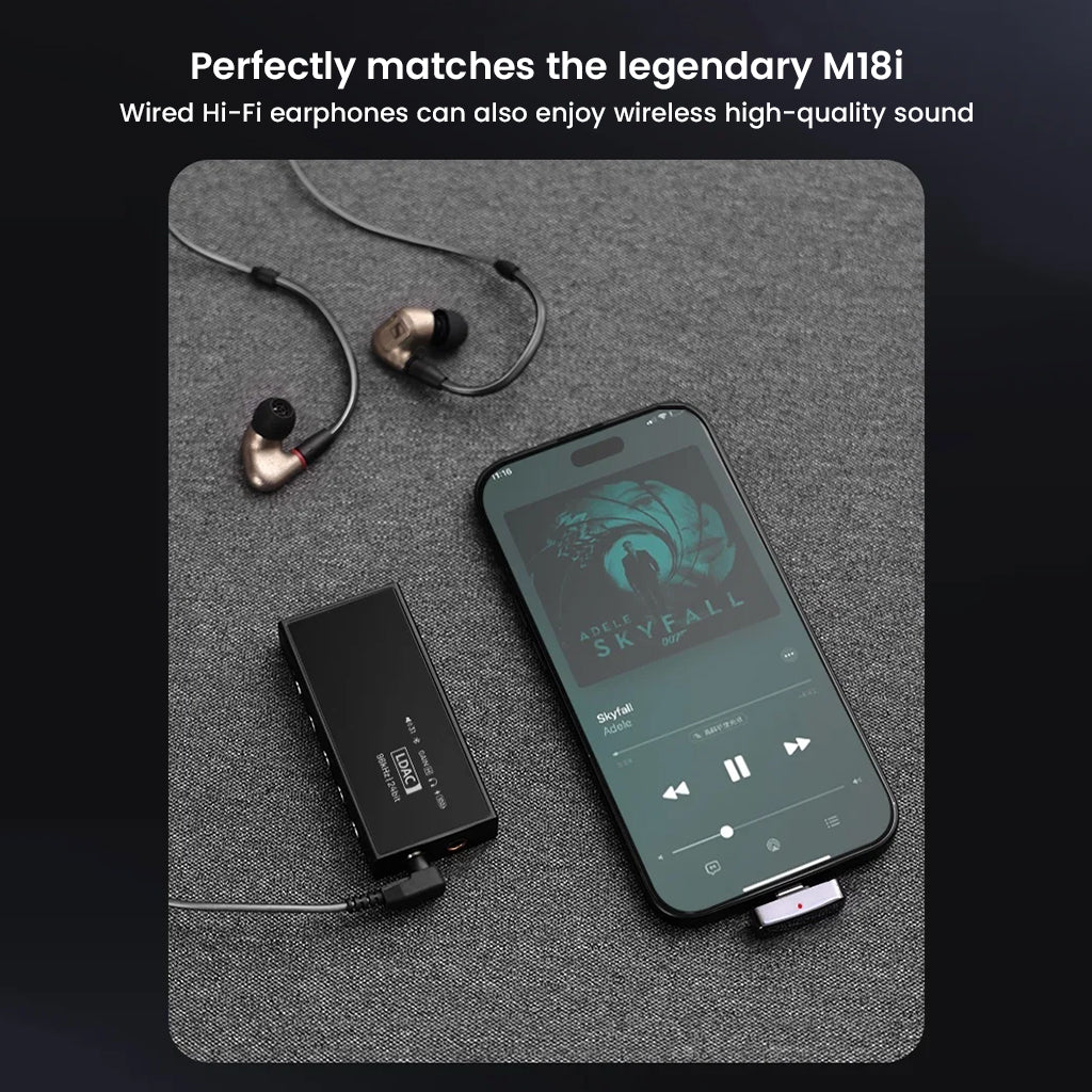 Questyle- QCC Dongle Pro Lossless Bluetooth 5.4 Transmitter