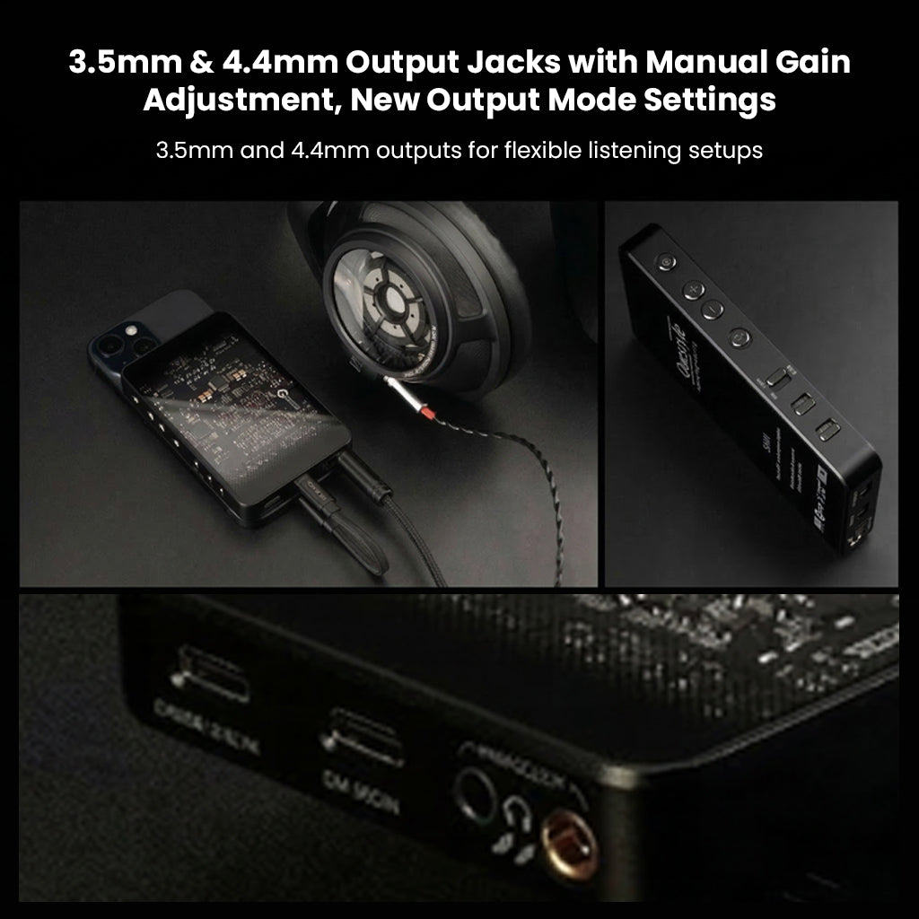 Questyle Sigma portable DAC with headphone jack and volume controls