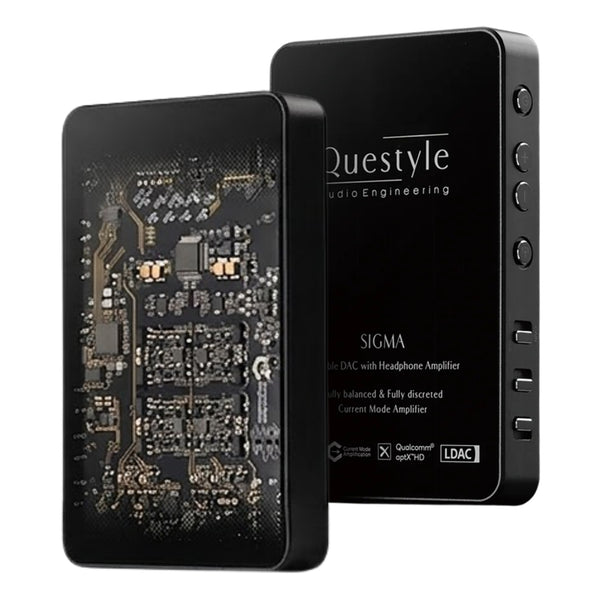 Questyle - Sigma Hi-Res Bluetooth DAC Portable Headphone Amplifier - 1