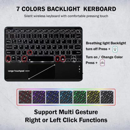 RMSE11 Keyboard Case for Xiaomi Redmi Pad SE 11” 2023 7 color backlit
