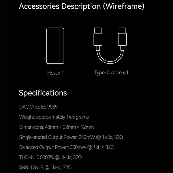 ROSESELSA RS9039 ES9039Q2M Portable Flagship DAC/Amp - 7