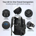 RXTX – 8081 Airpack Travel Vacuum Backpack Laptop Bag for Men 22L-45L Expandable - 2