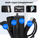 RZTX - Smart Airpack Vacuum Compression Travel Backpack 39-55L Expandable - 11