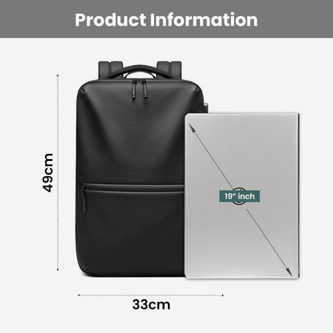 RZTX - Smart Airpack Vacuum Compression Travel Backpack 39-55L Expandable - 0