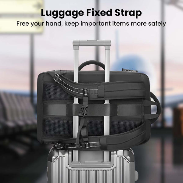 RZTX - Smart Airpack Vacuum Compression Travel Backpack 39-55L Expandable - 7