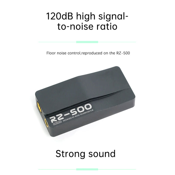 Rose Technics – RZ-500 USB Portable DAC & Amp - 5