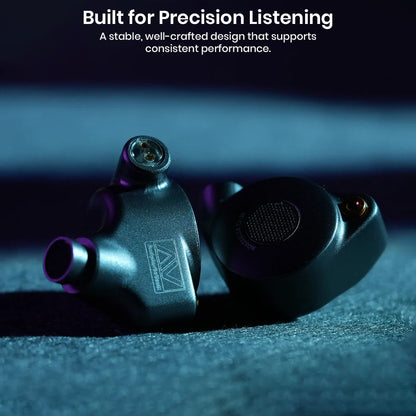 In-ear monitors with built-in stable design for consistent performance