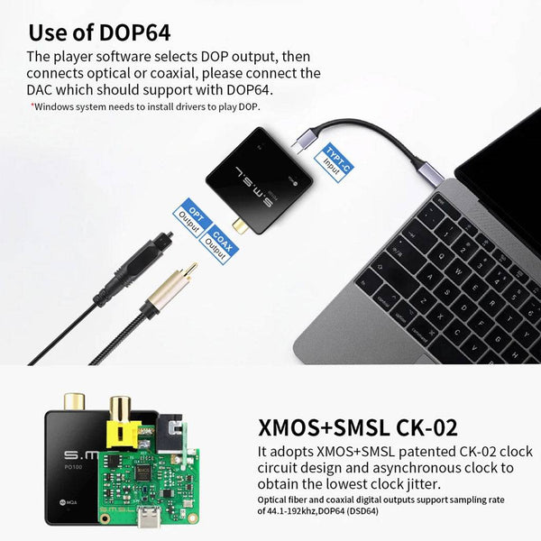 S.M.S.L – PO100 2024 Compact USB Digital Audio Interface - 12