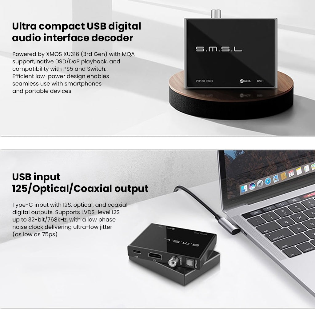XMOS XU316 audio processing chip for S.M.S.L PO100 Pro DAC