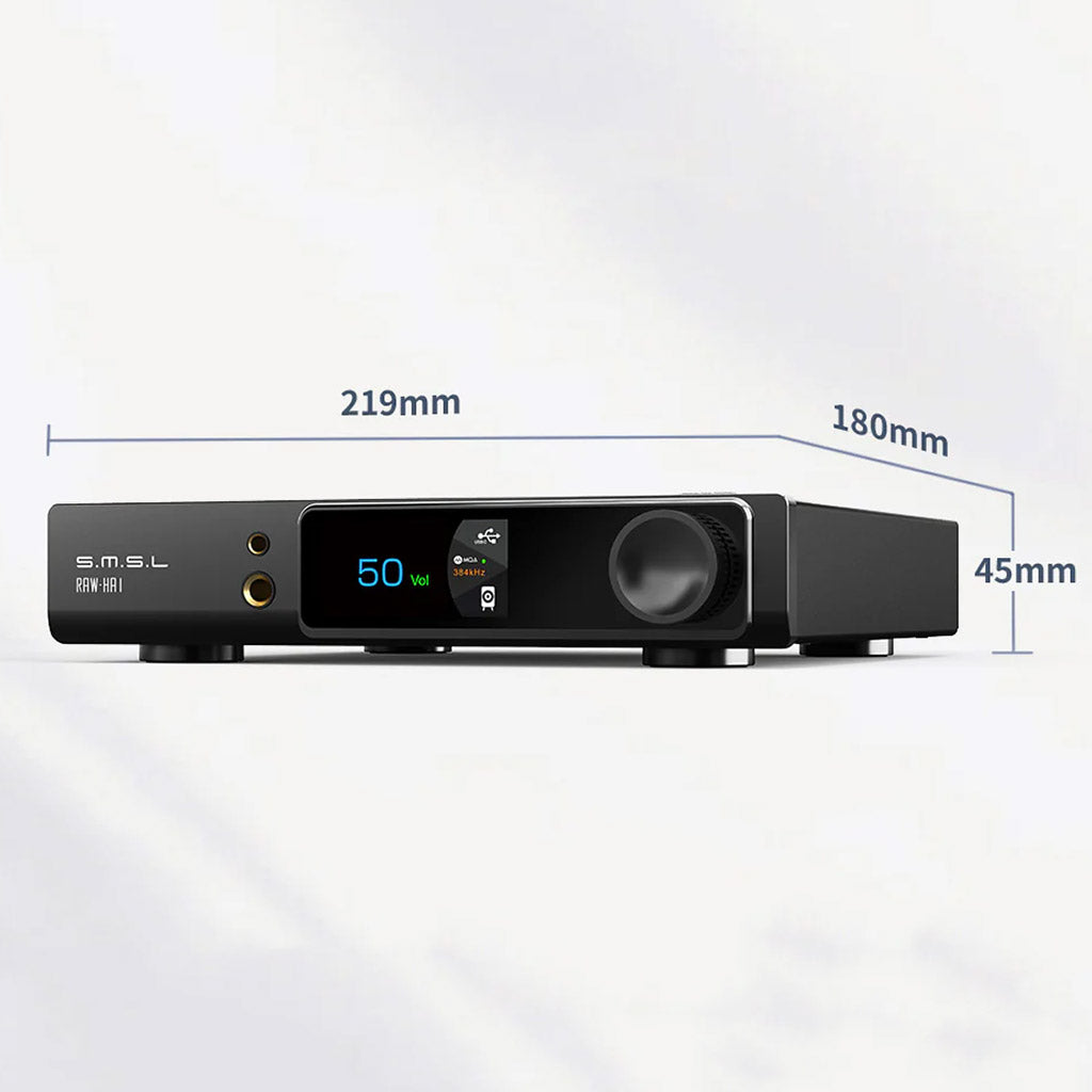 S.M.S.L RAW-HA1 CS43131 Desktop DAC & Power Amplifier