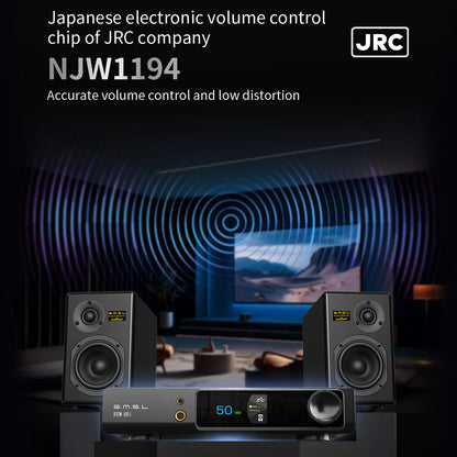 S.M.S.L RAW-HA1 CS43131 Desktop DAC & Power Amplifier