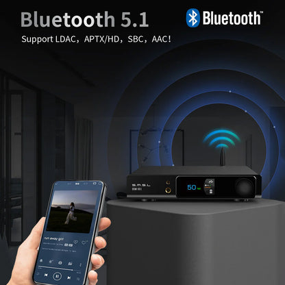 S.M.S.L RAW-HA1 CS43131 Desktop DAC & Power Amplifier