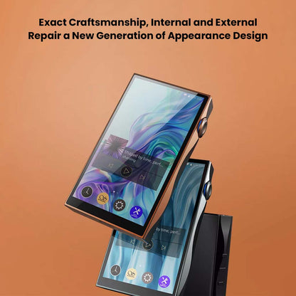 SHANLING M3 Plus showcases premium craftsmanship and modern design with a high-resolution display and ergonomic build.