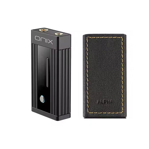 SHANLING ONIX Alpha XI1 Premium Leather Case Black is Perfect fit and Easy to carry