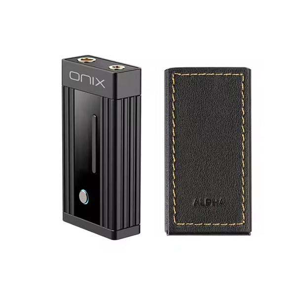 SHANLING ONIX Alpha XI1 Premium Leather Case - Black - 2