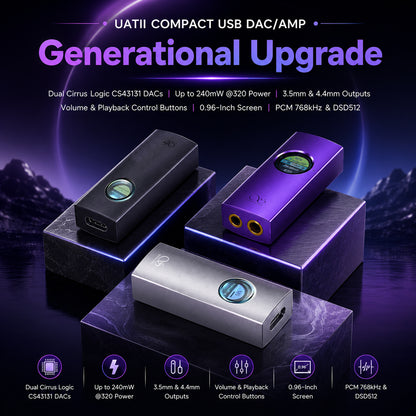 SHANLING – UA1 II Dual CS43131 Portable DAC/Amp