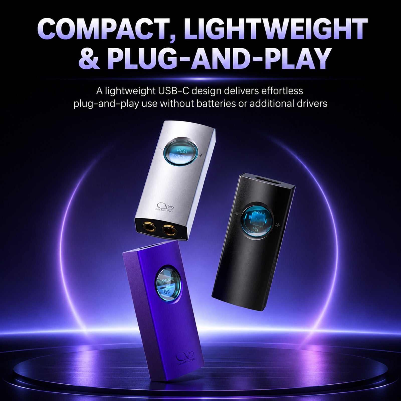SHANLING – UA1 II Dual CS43131 Portable DAC/Amp