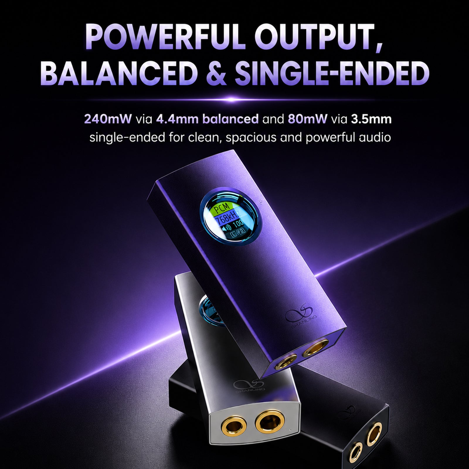 SHANLING – UA1 II Dual CS43131 Portable DAC/Amp