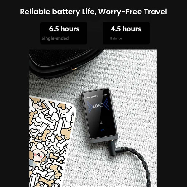 SHANLING - UP6 Dual ES9069Q Portable Bluetooth DAC & Amp - 17