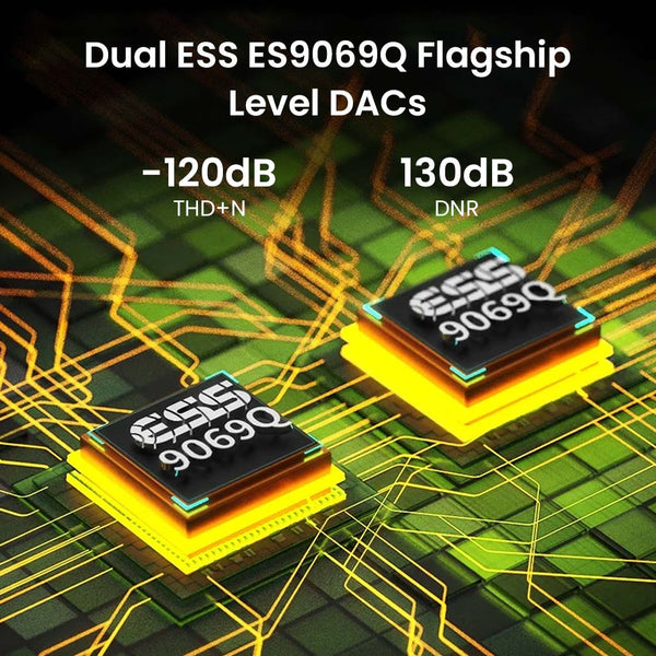 SHANLING - UP6 Dual ES9069Q Portable Bluetooth DAC & Amp - 6