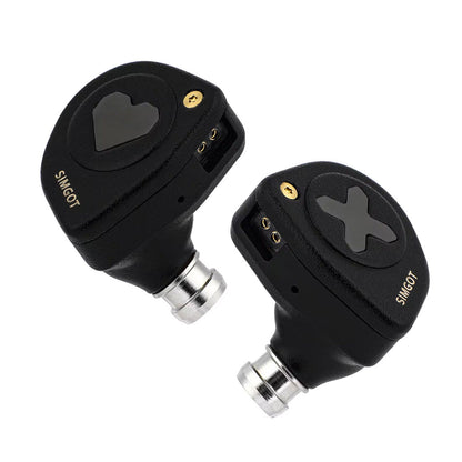 SIMGOT EW300 HBB EDITION Hybrid Driver IEM Black Faceplate