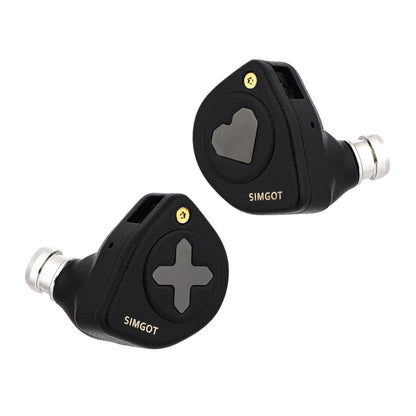 SIMGOT EW300 HBB EDITION Hybrid Driver IEM Black Faceplate