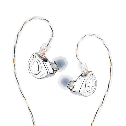 SIMGOT EW300 Hybrid Driver IEM Silver