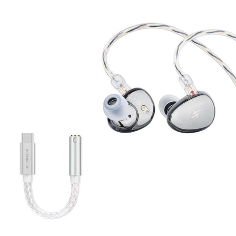 SIMGOT EA500 LM IEM + AUDIOCULAR D07 Slim DAC & Amp