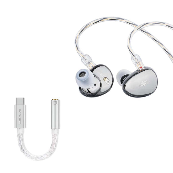 SIMGOT EA500 LM IEM + AUDIOCULAR D07 Slim DAC & Amp | Concept Kart
