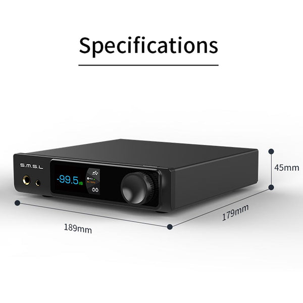 S.M.S.L  RAW - MDA1 Desktop Bluetooth DAC & Headphone Amplifier - 19