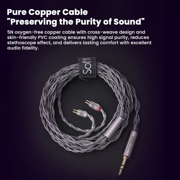SOFTEARS - STUDIO 2 Dual BA Drivers Professional In-Ear Monitors - 6
