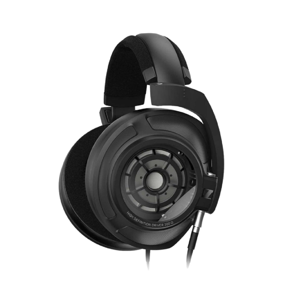 Sennheiser HD 820 closed-back wired headphones with transparent ear cup design and premium over-ear build for audiophile-grade sound.