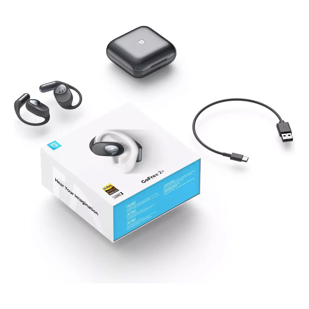 SoundPEATS - Gofree 2+ Wireless Open Ear Earbuds True Wireless